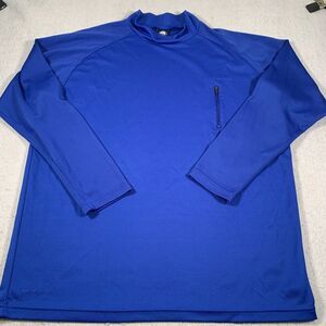 Nike ACG Shirt‎ Mens XL Blue Turtleneck Long Sleeve Y2K Drifit
